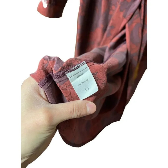 Amour Vert Elma Washable Silk Dress Size XS - Picture 4 of 5